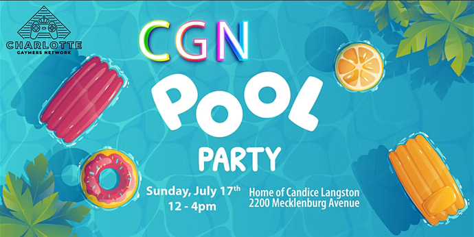 CGN's Summer Fun Pool Party!