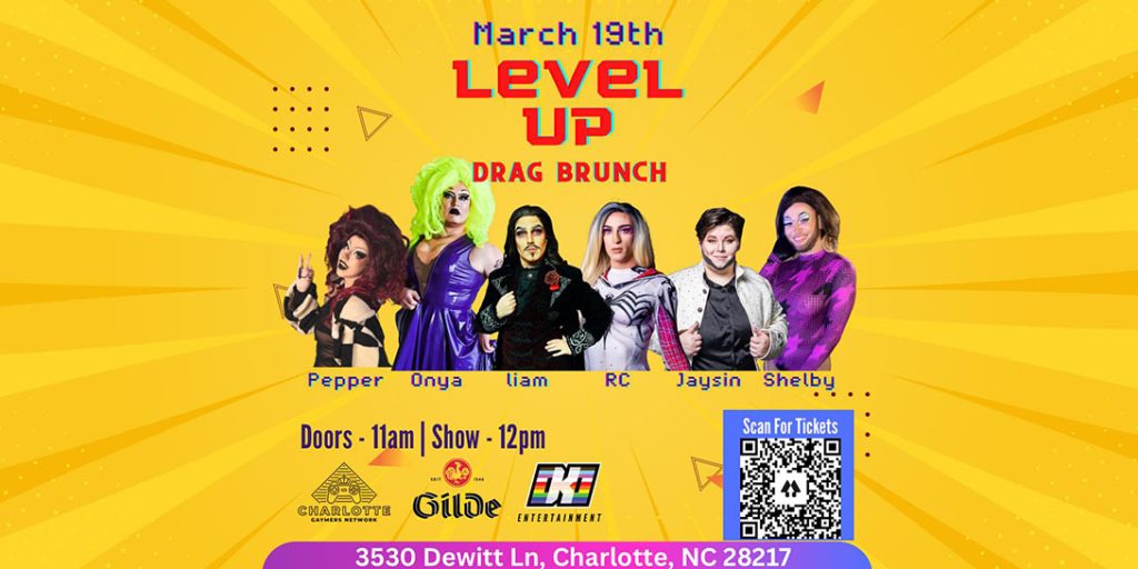CGN Presents: Level Up Drag Brunch!