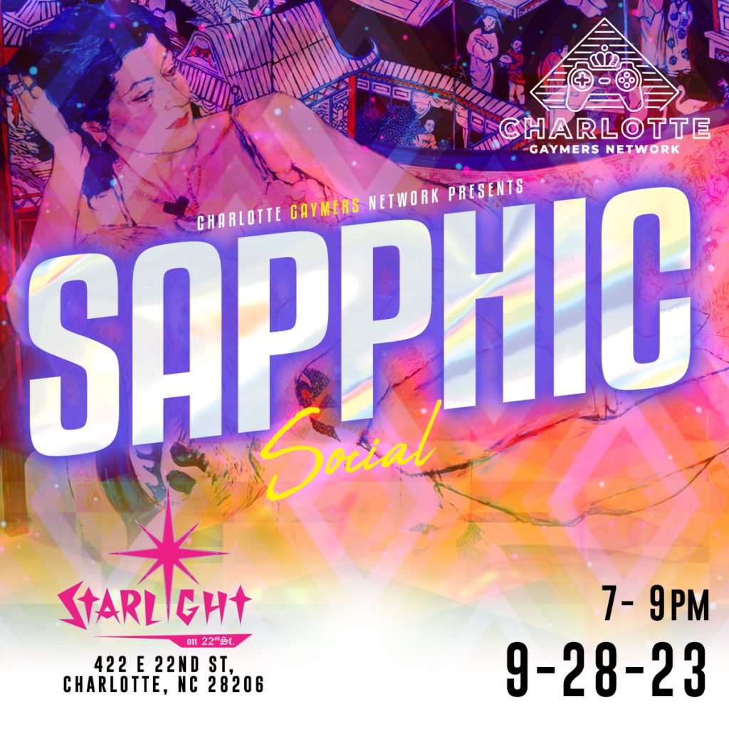 CGN Sapphic Social @ Starlight on 22nd!
