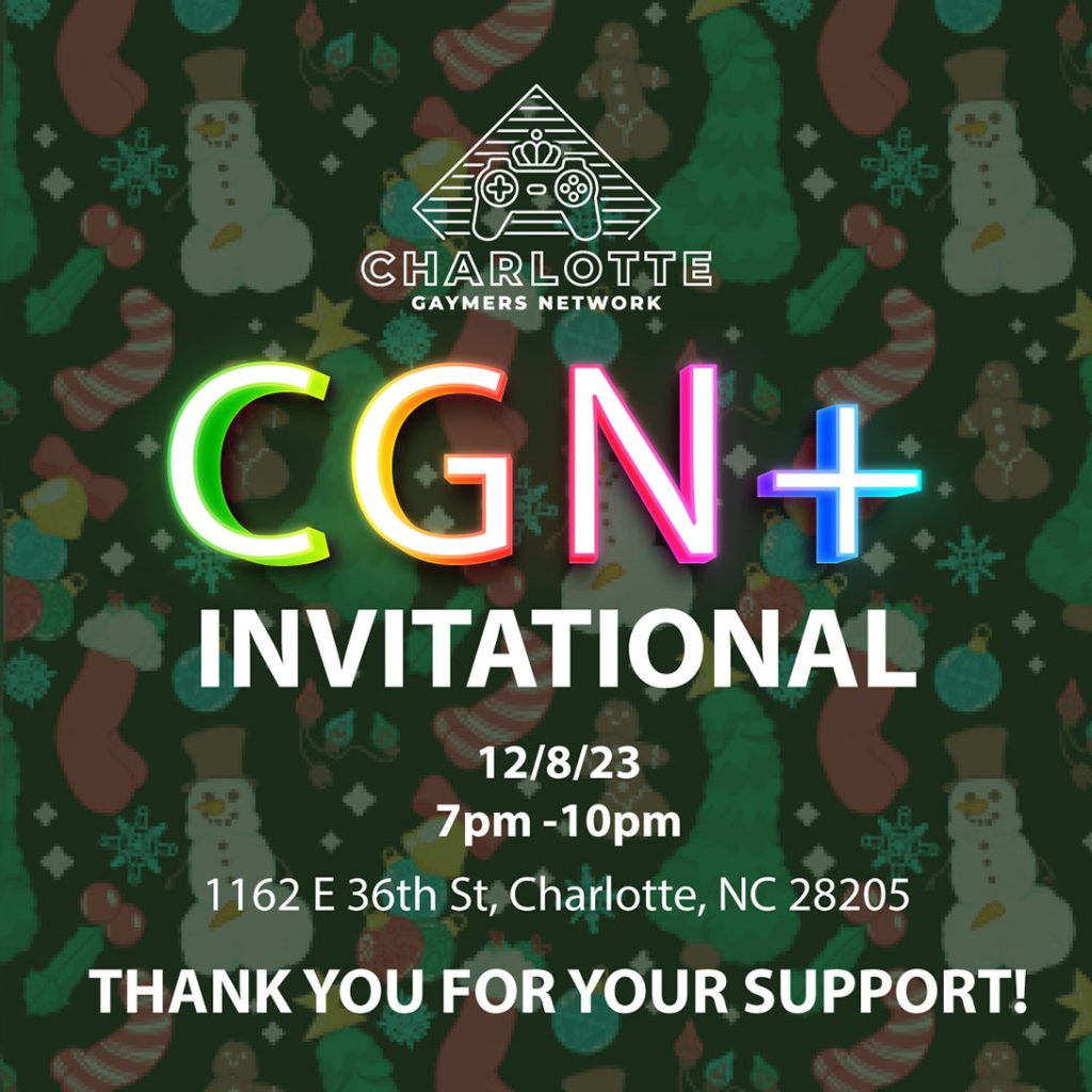 CGN+ Member Invitational: House Party!