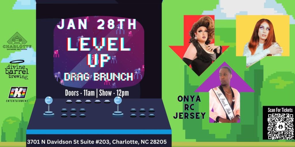 CGN Presents: Level Up Drag Brunch @ Divine Barrel Brewing