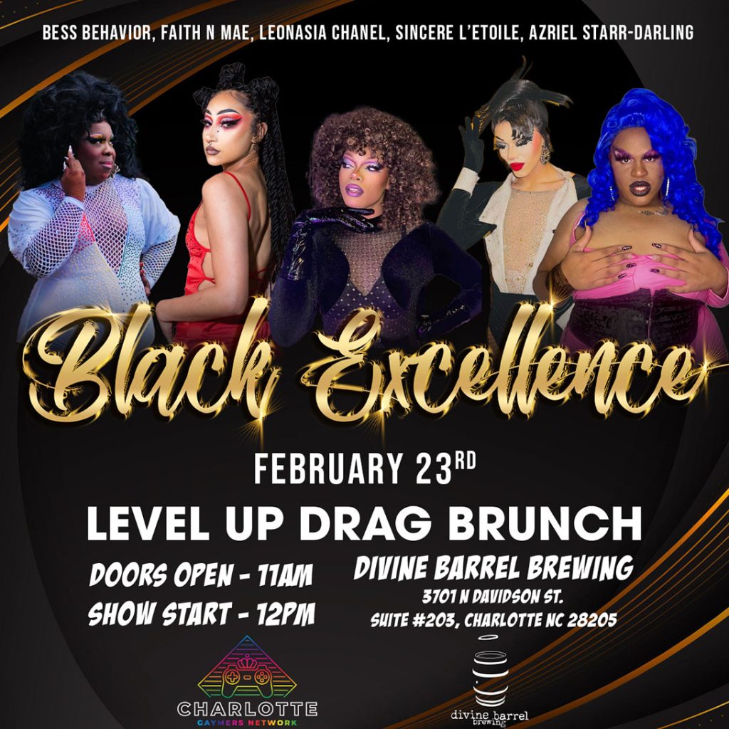 CGN Presents: Level Up Drag Brunch *BLACK EXCELLENCE EDITION!*